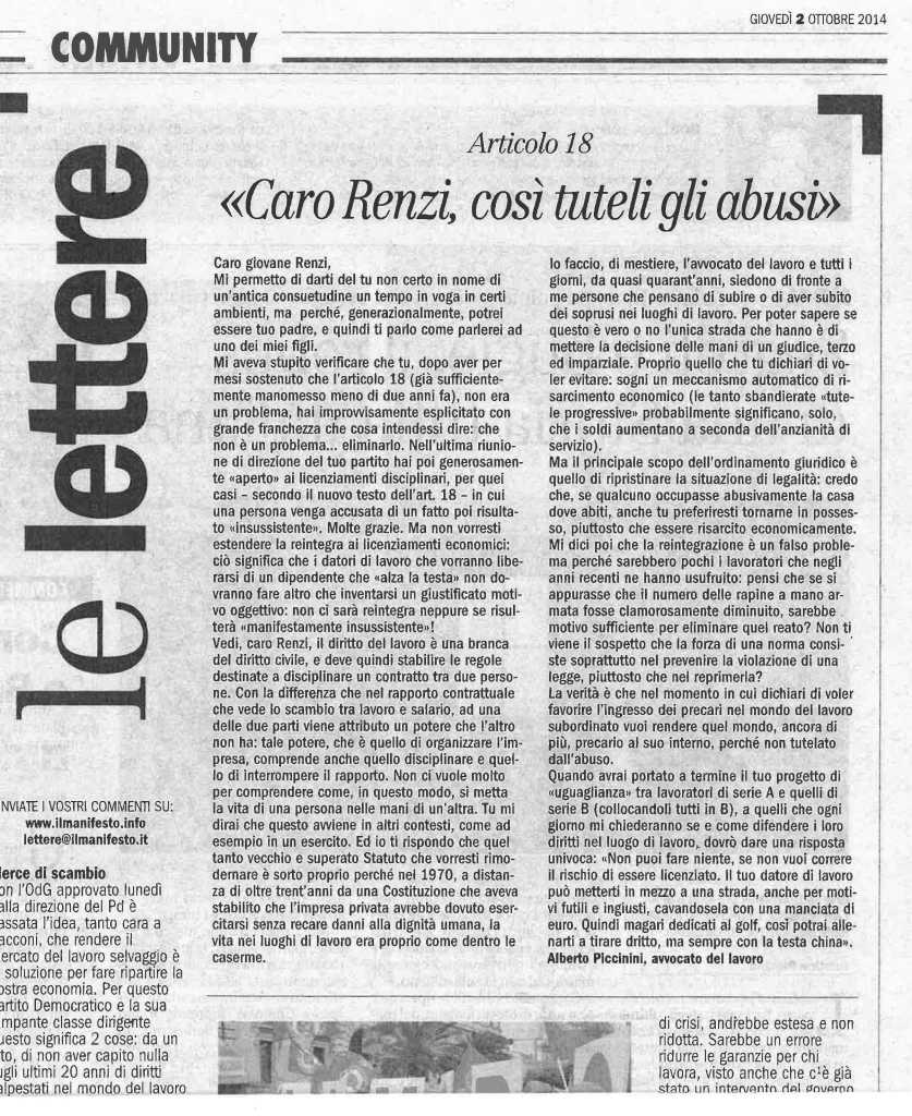 Lettera-a-Renzi