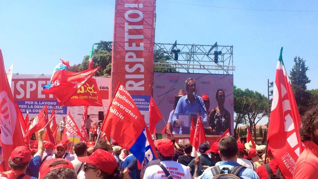 A ROMA CONTRO LO SCHIAFFO ALLA DEMOCRAZIA DEI NUOVI VOUCHER!