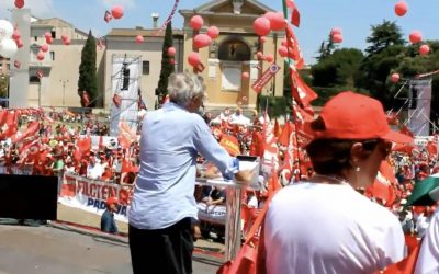 Intervento in piazza san Giovanni del 17 giugno 2017