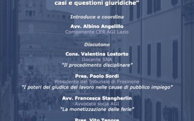 Il pubblico impiego privatizzato: casi e questioni giuridiche
